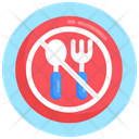 No Eating No Food Avoid Eating Icon