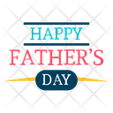 Father Day Badge Icon