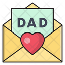 Father Day Card Icon