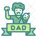 Fathers Day Dad Celebration Icon