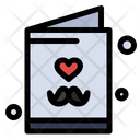 Fathers Day Card Icon