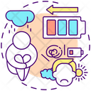 Fatigue Tired Problem Icon