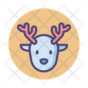 Fauna Deer Buck Icon