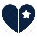 Favorite Heart Star Icon