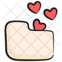 Favorite Folder Romantic Folder Love File Icon