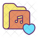Ifolder Fav Music Favorite Music Folder Favorite Song Folder Icon