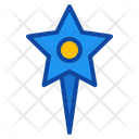 Favourite Pointer Star Position Pin Icon
