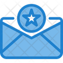 Best Star Favourite Mail Starred Mail Icon
