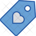 Favourite Heart Tag Icon