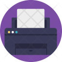 Machine Fax Receiving Icon