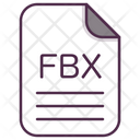 Fbx File Document Icon