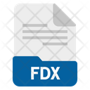 Fdx File Format Icon