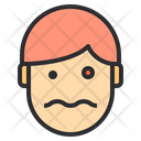 Fear Emotion Face Icon