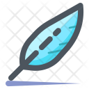 Feather Line Science Icon
