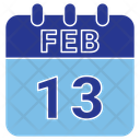 February 13 Icon
