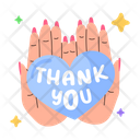 Giving Thanks Feeling Gratitude Giving Heart Symbol