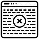 Fehler Symbol