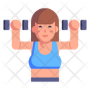 Female Bodybuilder Icon