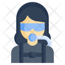 Female Diver  Icon