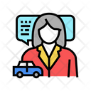 Female Driver Icon