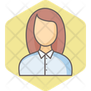 Female Employee Icon