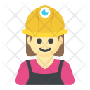 Female Engineer  Icon