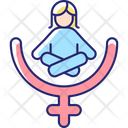 Female gender identity Icon