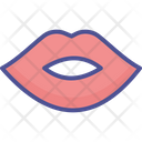 Female Lips Kissing Kissing Gesture Icon