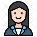 Female Manager  Icon