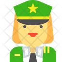 Female Officer Icon