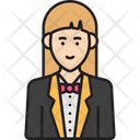 Female Receptionist Icon