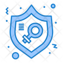 Female Safety Woman Safety Woman Security Icon