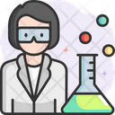 Female Scientist Icon
