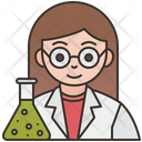 Female Scientist Icon