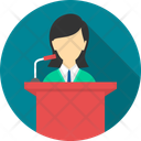 Female speech  Icon