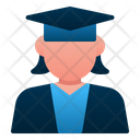 Female Student Avatar People Icon
