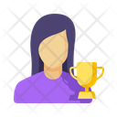 Female Avatar Trophy Icon