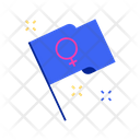 Feminism Flag  Icon