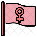 Feminism Flag Icon