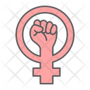 Feminism Power  Icon