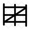 Fence Picket Fence Barrier Icon