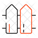 Fence Picket Barrier Icon