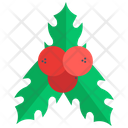 Festive Christmas Berries  Icon