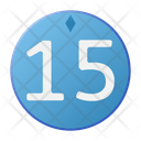 Fifteen Coin Crystal Icon