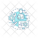 Fifth-generation programming language Icon - Download in Rounded Style