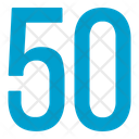 Fifty Numbers Icon