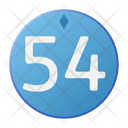 Fifty Four Coin Crystal Icon
