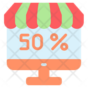 Black Friday Discount Cyber Monday Icon