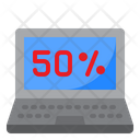 Fifty Percent Sale Icon