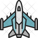 Fighter Jet Fighter Plane Military Icon